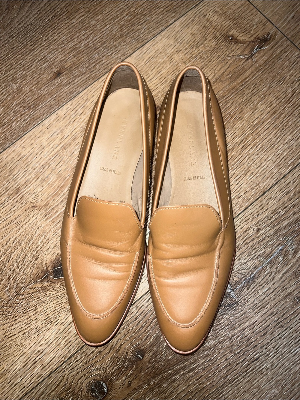 Everlane The Modern Loafer in Camel Brown Size 8 1/2